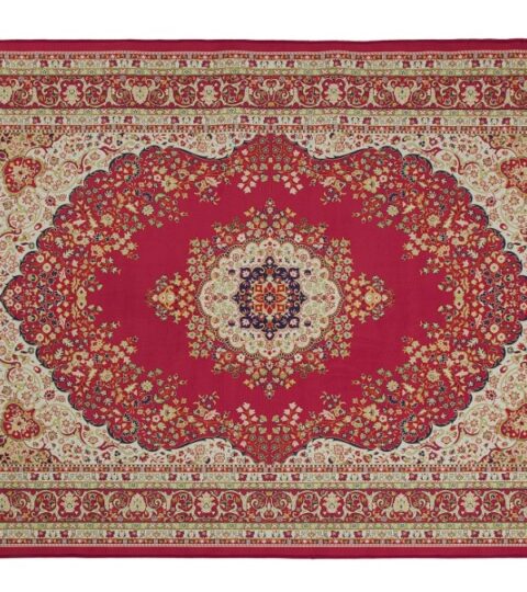 Teppiche Beliani  | Teppich Rot 160 X 230 Cm Kurzflor Karaman