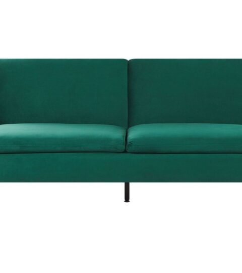 Sofas Beliani  | Velvet Sofa Bed Dark Green Vettre